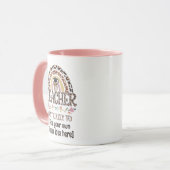 🎓 Lehrer Geschenkideen: Am wahrscheinlichsten wir Tasse (Vorderseite Links)