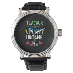 Lehrer Geschenklehrer Tiny Humans Armbanduhr
