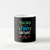 Lehrer Geschenklehrer Tiny Humans Kaffeetasse (Mittel)