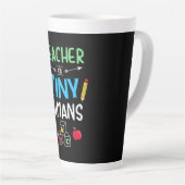 Lehrer Geschenklehrer Tiny Humans Milchtasse (Rechte Ecke)