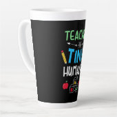 Lehrer Geschenklehrer Tiny Humans Milchtasse (Linke Ecke)