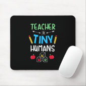Lehrer Geschenklehrer Tiny Humans Mousepad (Mit Mouse)