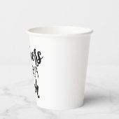 Lehrer Gonna lehrt 2 Pappbecher (Rückseite)