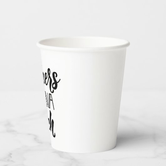 Lehrer Gonna lehrt 2 Pappbecher (Rückseite)