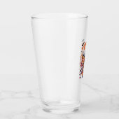 Lehrer Grusel Halloween Glas (Rechts)