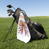 Lehrer Gruselig Halloween Golfhandtuch (Gras)