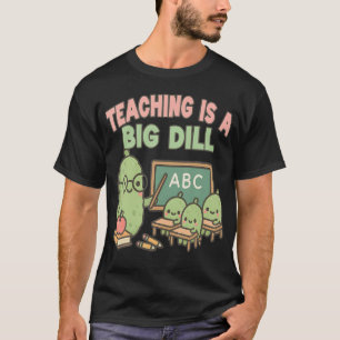 Lehrer Gurkenliebhaber Big Dill Lustig 1. Klasse M T-Shirt