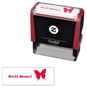 Lehrer gut gemacht! Rot Permastempel (Beispiel)