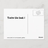 Lehrer haben die Klasse: Postkarte (Rückseite)