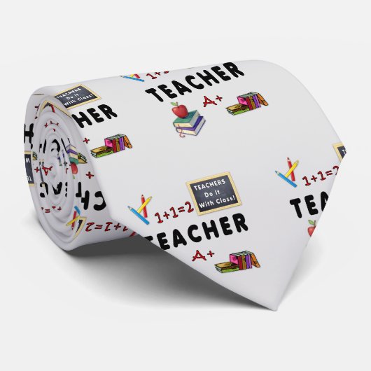 Lehrer haben Klasse Neck Tie Krawatte (Gerollt)
