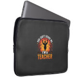 Lehrer Halloween Gruseliger Geist Lehrer Design_1 Laptopschutzhülle (Vorne Rechts)
