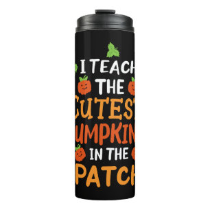 Lehrer Halloween-Kürbis Halloween-Kostüm Thermosbecher