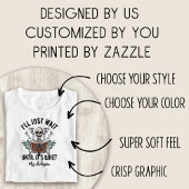 Lehrer Halloween Shirt warten, bis es ruhig ist