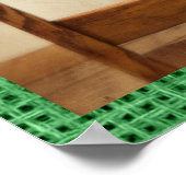 Lehrer / Hauptmann / Schule / Wohngestaltung Poste Poster (Ecke)