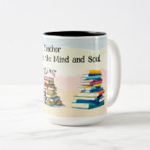 Lehrer Heiler für Geist und Soul Zweifarbige Tasse (VorderseiteRechts)
