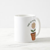 Lehrer helfen mir, Wildblume Bouquet Tasse (VorderseiteRechts)