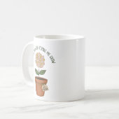 Lehrer helfen mir, Wildblume Bouquet Tasse (Vorderseite Links)