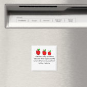 Lehrer helfen Schülern Magnet (In Situ (Geschirrspüler))