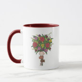 Lehrer helfen uns, florale Blume Bouquet Tasse zu  (Links)