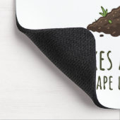 Lehrer-Herz-Dankbarkeits-Design Mousepad (Ecke)