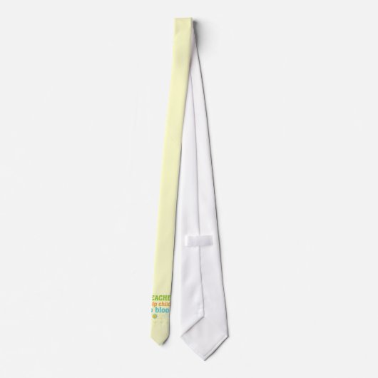 Lehrer-Hilfskinderblüte Krawatte (Rückseite)