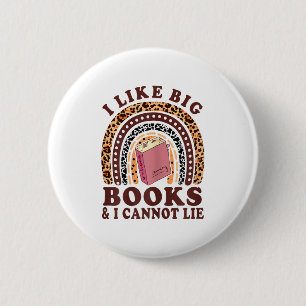 Lehrer- Ich mag große Bücher und ich kann nicht lü Button