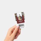 Lehrer-ID-Karte | Navy Collage School ID Card Ausweis (Handheld)