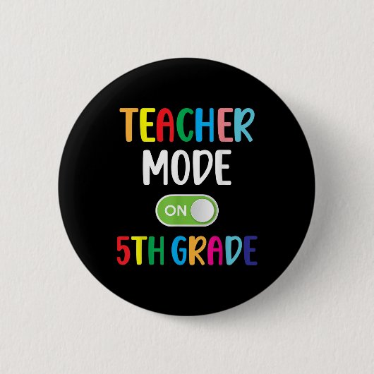 Lehrer im 5. Klasse Modus Auf der fünften Klasse S Button (Vorderseite)