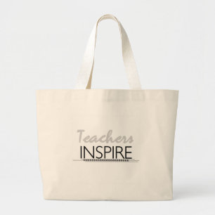 Lehrer inspirieren T-Shirts und Geschenke Jumbo Stoffbeutel