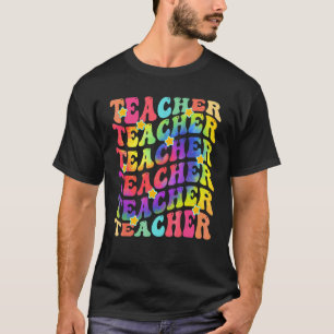 Lehrer Inspirierend Bunt Grundschule T T-Shirt