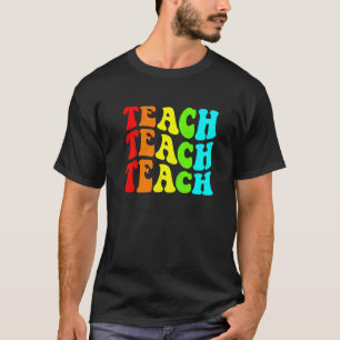Lehrer Inspirierend Unterrichten Lehrer Grundschul T-Shirt