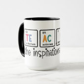 Lehrer Inspirierendes Element Tasse (Vorderseite Links)