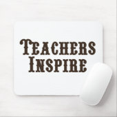 Lehrer Inspiriert Mousepad (Mit Mouse)