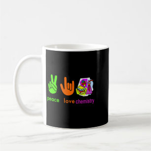 Lehrer Job Peace Liebe Chemistry Funny Chemistry S Kaffeetasse