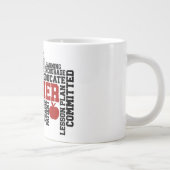 Lehrer - Jumbo-Tasse (Rechts)