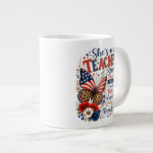 Lehrer Jumbo-Tasse (Vorderseite Rechts)