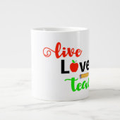 Lehrer - Jumbo-Tasse (Vorderseite)