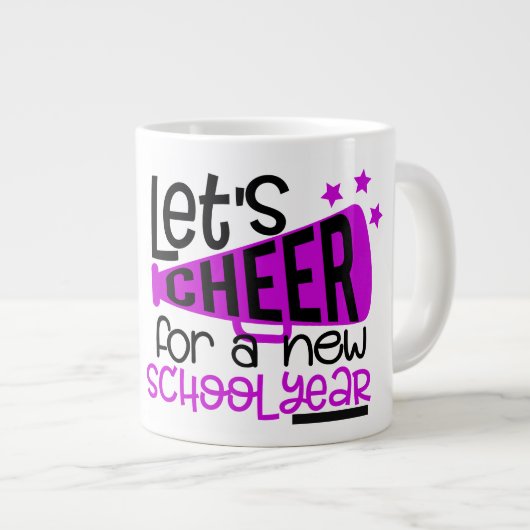 Lehrer - Jumbo-Tasse (Vorderseite Rechts)