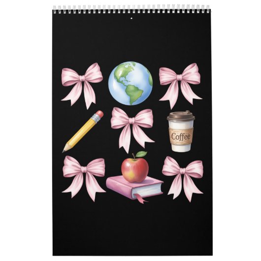 Lehrer Kaffee Bogen Süße Dankeschön-Geschenke Kalender (Titelbild)