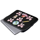 Lehrer Kaffee Bogen Süße Dankeschön-Geschenke Laptopschutzhülle (Vorne Knopf)