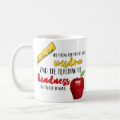 Lehrer-Kaffee-Tasse der Sprichwort-31 Kaffeetasse (Links)