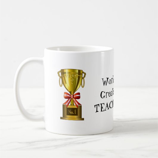 Lehrer-Kaffee-Tasse der Welt bestste Kaffeetasse (Links)