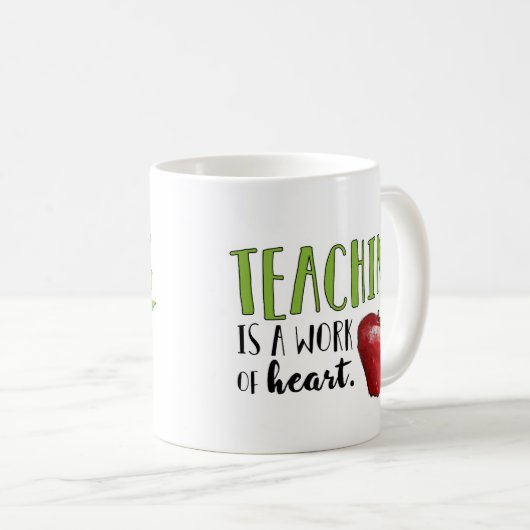 Lehrer-Kaffee-Tasse Kaffeetasse (VorderseiteRechts)