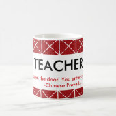 Lehrer-Kaffee-Tasse Kaffeetasse (Mittel)