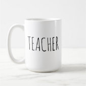 Lehrer-Kaffee-Tasse Kaffeetasse (Links)