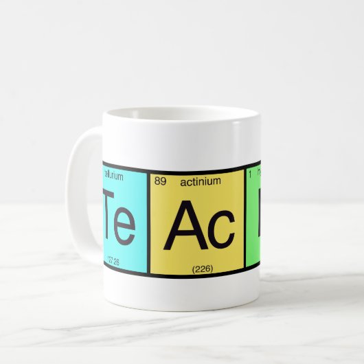 Lehrer Kaffeetasse (Vorderseite Links)