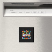 Lehrer Kinder Gnom 100 Tage Schule  Magnet (In Situ (Geschirrspüler))
