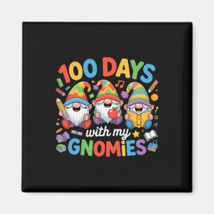 Lehrer Kinder Gnom 100 Tage Schule  Magnet