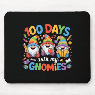 Lehrer Kinder Gnom 100 Tage Schule Mousepad