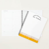 Lehrer Klassenzimmer Bleistift Benutzerdefinierter Planer (Anzeige)